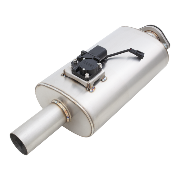 Xforce 2.5Inch Inlet Oval Varex Muffler