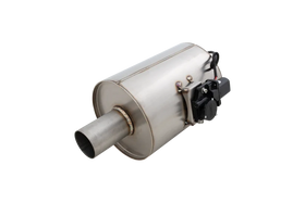 Xforce Varex Universal 2.5Inch Inlet 7.5Inch Round Varex R Series Muffler