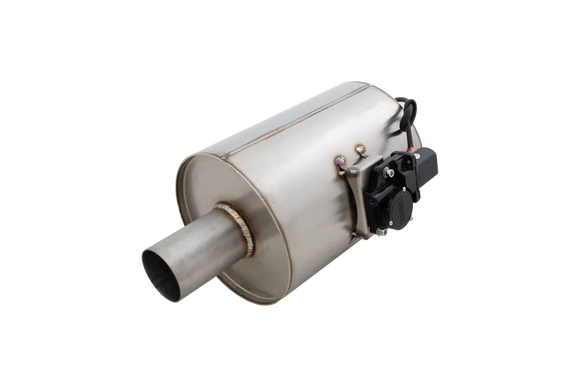 Xforce Varex Universal 2.5Inch Inlet 7.5Inch Round Varex R Series Muffler