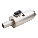 Xforce 2.5 Inch Inlet 6.5 Inch Round Varex Muffler-1