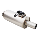 Xforce 3 Inch Inlet 7 Inch Round Varex Muffler-1