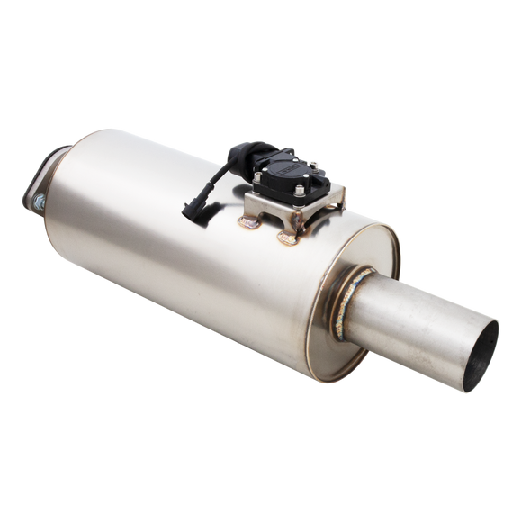 Xforce 3 Inch Inlet 7 Inch Round Varex Muffler