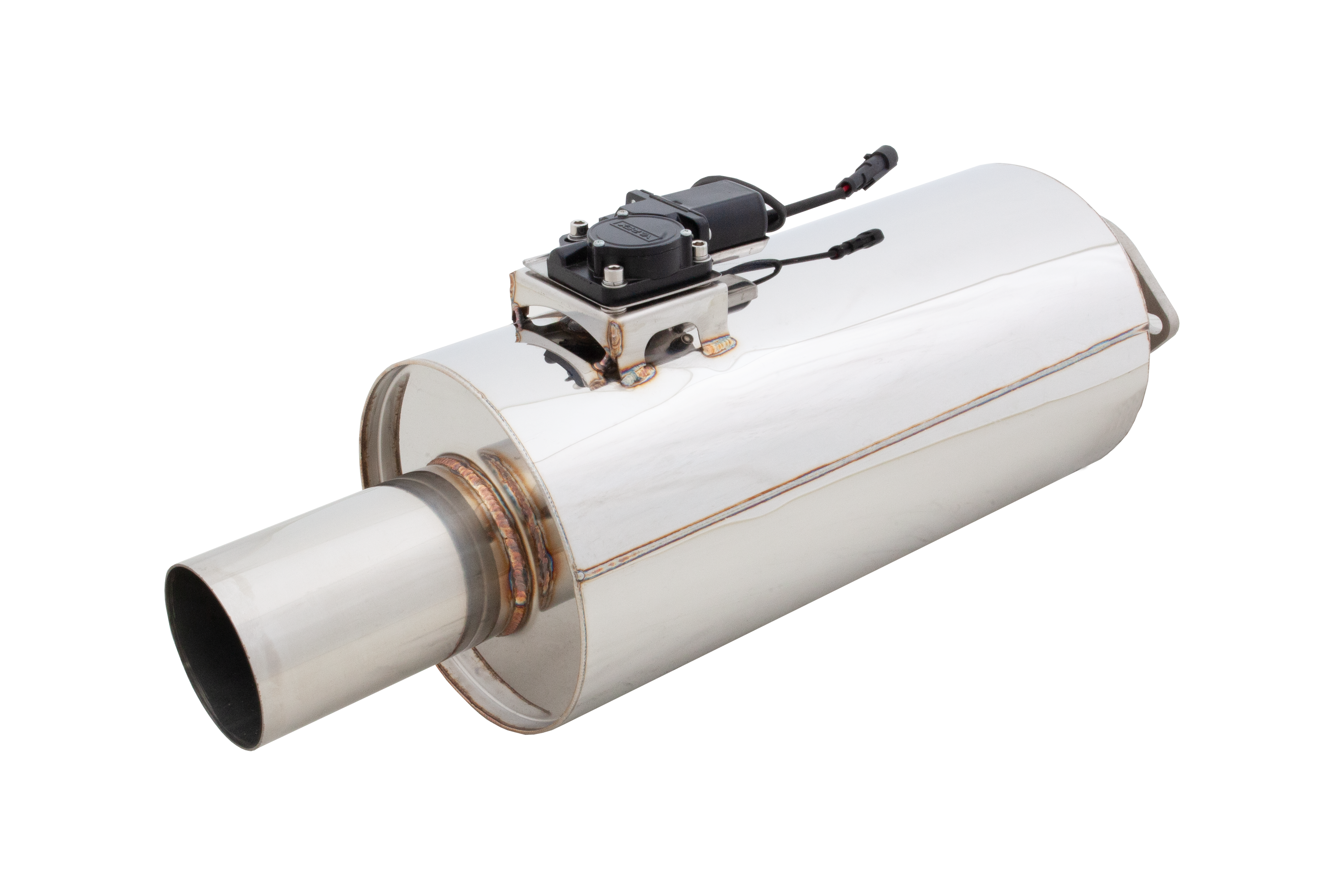 Xforce 3.5Inch inlet 7.5Inch Round Varex muffler
