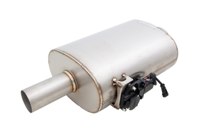 Xforce 2.5 Inch Varex Valved Muffler with Side Mount Motor