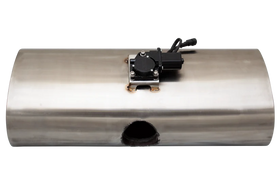 Xforce Varex Valved Muffler 3Inch Flanged Inlet dual 2.5Inch outlets