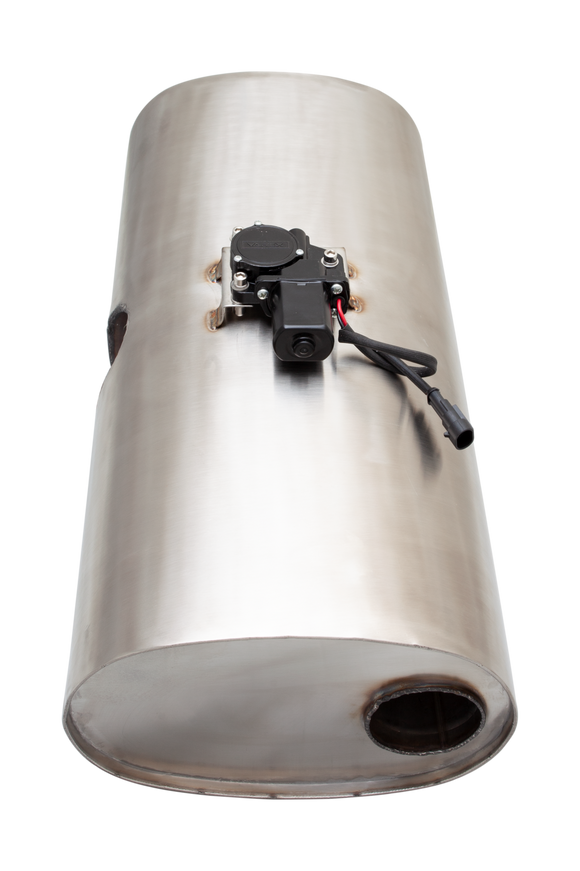 Xforce EAST-WEST Universal Varex Muffler 5x8"x24" body size with 3"