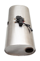 Xforce Varex Valved Muffler 3Inch Flanged Inlet dual 2.5Inch outlets-2