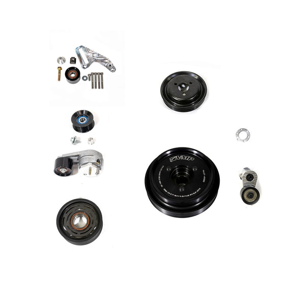 VMP Performance 11-17 Odin Supercharged Coyote w/ AC 10-Rib Full-FEAD Kit - 20 Percent OD