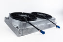CSF Motorsport Radiator with Shroud - 14in SPAL Brushless Fans - Harnesses-7