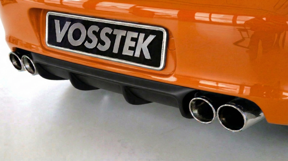 Porsche 997.1 Rear Diffuser – RUF/Strosek-Style Polyurethane, Carrera & 4S (2005–2008)