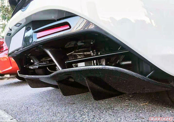 VR Aero Carbon Rear Diffuser Mclaren 720S