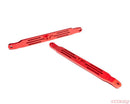 VR Performance Cross Strut Braces Red Billet Aluminum Toyota Supra A90 A91-1