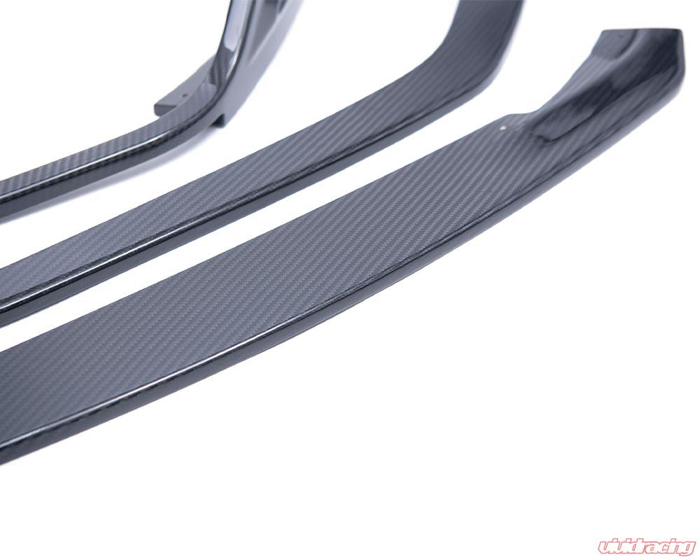 VR Aero Carbon Fiber 4 Piece Front Lip Toyota A90 Supra 2020+