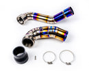 VR Performance Toyota Supra MKV Titanium Chargepipe and J-Pipe Kit BMW 2015-2021-1