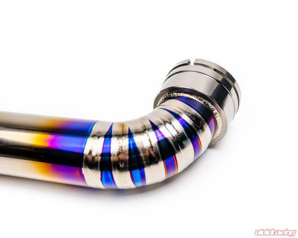 VR Performance Toyota Supra MKV Titanium Chargepipe and J-Pipe Kit BMW 2015-2021