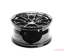 VR Forged D03-R Wheel Package Infiniti G37 19x9.5 19x10.5 Gloss Black-3