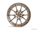 VR Forged D03-R Wheel Package Nissan 370Z 350Z 19x9.5 19x10.5 Satin Bronze-2