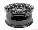 VR Forged D03-R Wheel Package Infiniti G37 19x9.5 19x10.5 Hyper Black-3