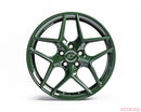 VR Forged D04 Wheel Package Subaru WRX STI 18x9.5 Army Green-2
