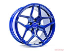 VR Forged D04 Wheel Package Subaru WRX STI 18x9.5 Dark Blue-1