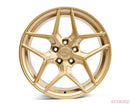 VR Forged D04 Wheel Package Toyota GR Corolla 18x9.5 Satin Gold-2