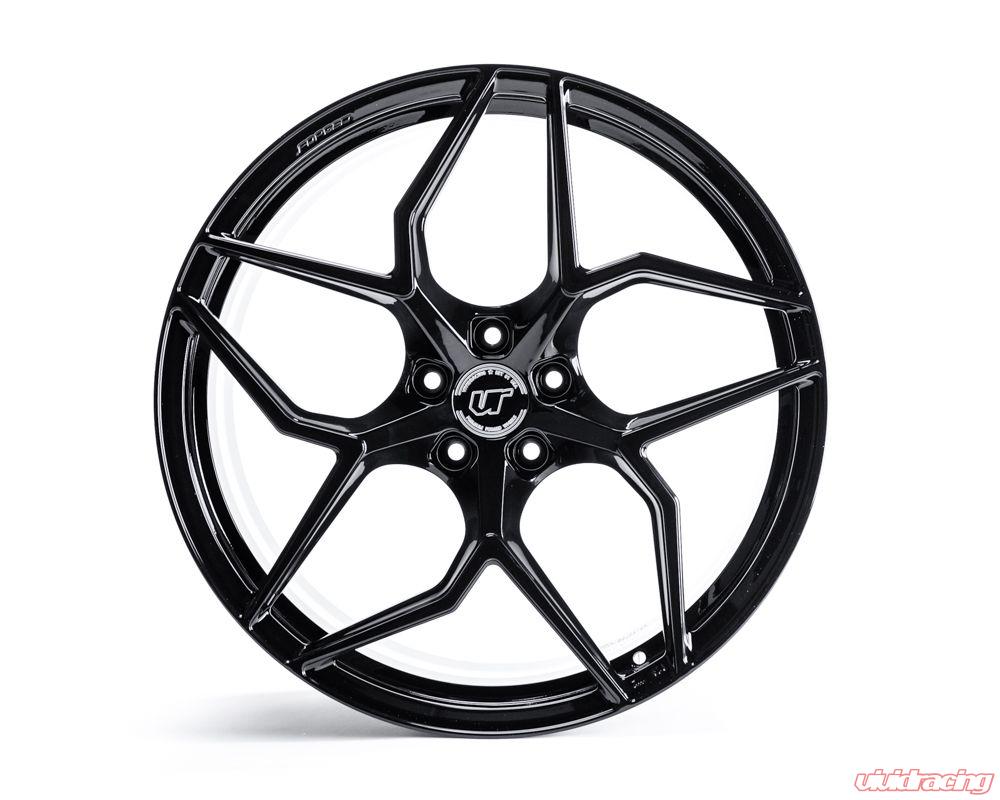 VR Forged D04T Wheel Package Tesla Model X 22x9.5 22x10.5 Gloss Black - 0