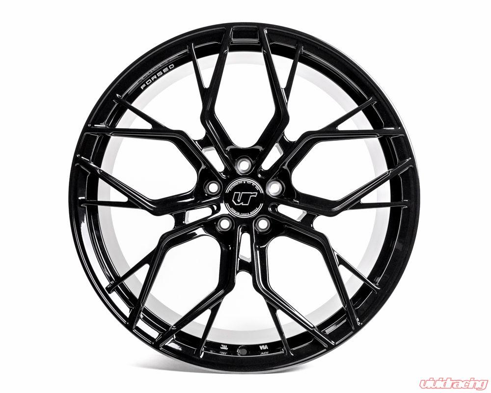 VR Forged D05 Wheel Package Audi Q5 21x9.5 Squared Gloss Black - 0