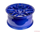 VR Forged D09 Wheel Package Nissan GT-R 20x10 20x12 Dark Blue-3
