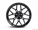VR Forged D09 Wheel Package Corvette C6 C7 Z06 19x10 20x12.5 Gloss Black-2