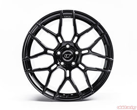 VR Forged D09 Wheel Package Corvette C6 C7 Z06 19x10 20x12.5 Gloss Black - 0