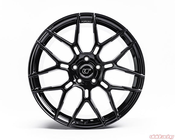 VR Forged D09 Wheel Package Corvette C8 20x9.5 21x12.5 Gloss Black