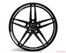 VR Forged D10 Wheel Package Corvette C6 C7 Z06 19x10 20x12.5 Gloss Black-2