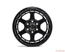 VR Forged D14 Wheel Package Mercedes Sprinter Van Overland 17x7.5 Matte Black-2