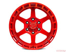 VR Forged D14 Wheel Package Toyota Tacoma | 4Runner 17x8.5 Satin Red-2