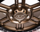 VR Forged D16 Beadlock UTV Wheel Satin Bronze 15x6 +40mm 6x139.7-8