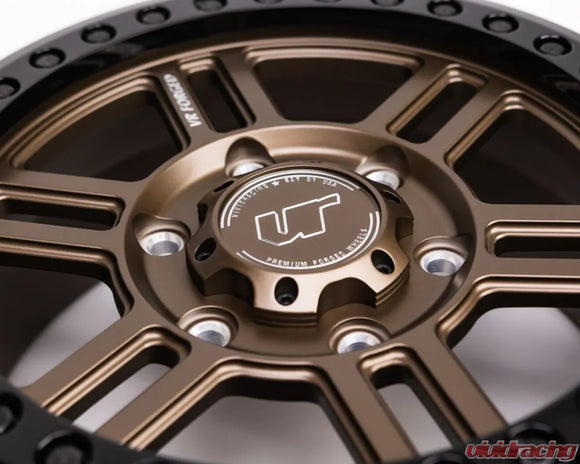 VR Forged D16 Beadlock UTV Wheel Satin Bronze 15x6 +40mm 6x139.7