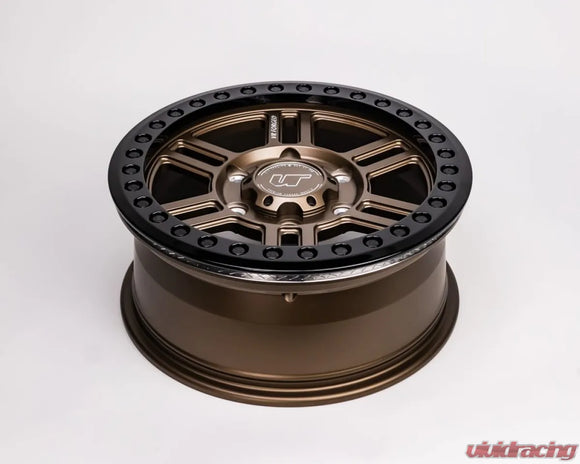 VR Forged D16 Beadlock UTV Wheel Satin Bronze 15x6 +40mm 6x139.7