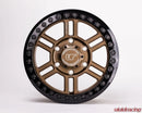 VR Forged D16 Beadlock UTV Wheel Satin Bronze 15x6 +40mm 6x139.7-2