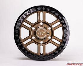 VR Forged D16 Beadlock UTV Wheel Satin Bronze 15x6 +40mm 6x139.7 - 0