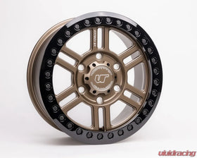VR Forged D16 Beadlock UTV Wheel Satin Bronze 15x6 +40mm 6x139.7