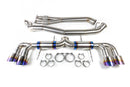 VR Performance Nissan R35 GTR Titanium 102mm Exhaust System-1