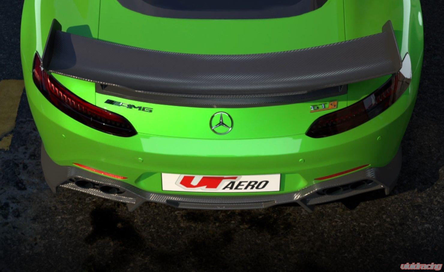 VR Aero Carbon Fiber Rear Spoiler Mercedes AMG GT | GT-S 2018+