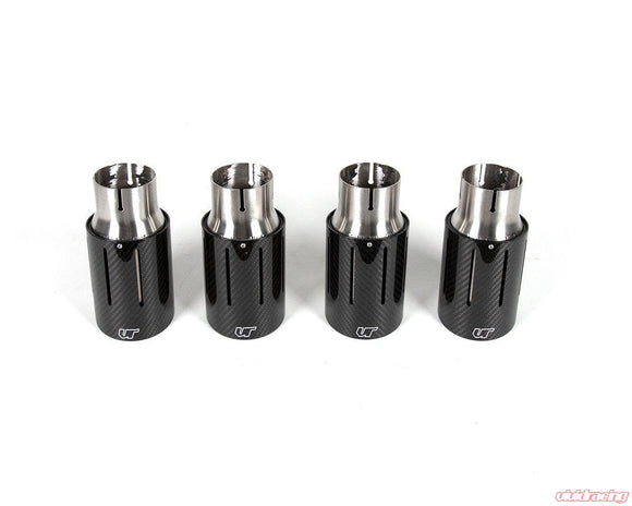 VR Performance Stainless Valvetronic Exhaust System w/ Carbon Tips Audi S4 | S5 B9 Sedan Only 2017-2021