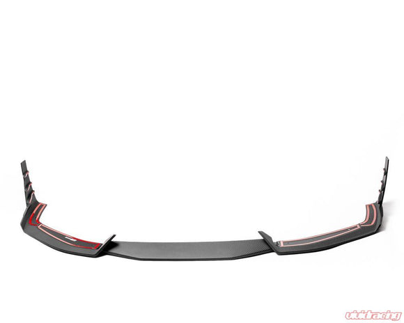 VR Aero Carbon Fiber Front Lip Spoiler Audi RS6 Avant C8