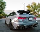 VR Aero Carbon Fiber Rear Diffuser Audi RS6 Avant C8-1