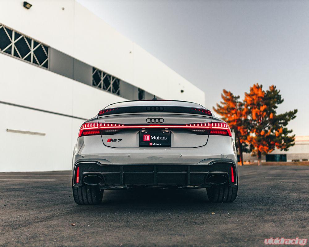 VR Aero Carbon Fiber Rear Diffuser Audi RS7 C8 - 0