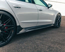 VR Aero Carbon Fiber Side Skirts Audi RS7 C8-1