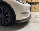 VR Aero Carbon Fiber Front Lip Tesla Model Y 2020+-2