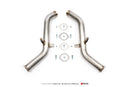 AMS PERFORMANCE VR30DDTT RACE FULL DOWNPIPES-1