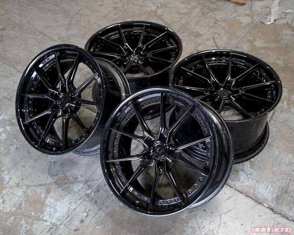 VR Forged D11 2PC Wheel Package 20x9.5 21x12 5x112 Gloss Black